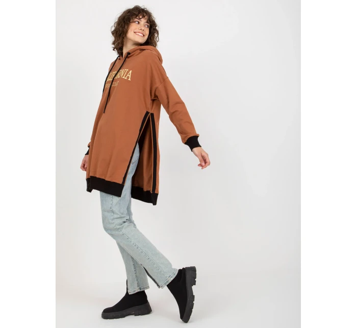 Mikina VI BL model 17965431 světle hnědá - FPrice