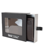Peňaženka Semiline RFID P8266-1 Brown