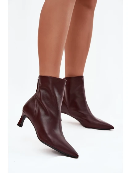 Topánky na podpätku model 219120 Krok vo veľkom štýle