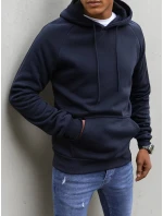 Pánska tmavomodrá mikina FashionStreet BX5483