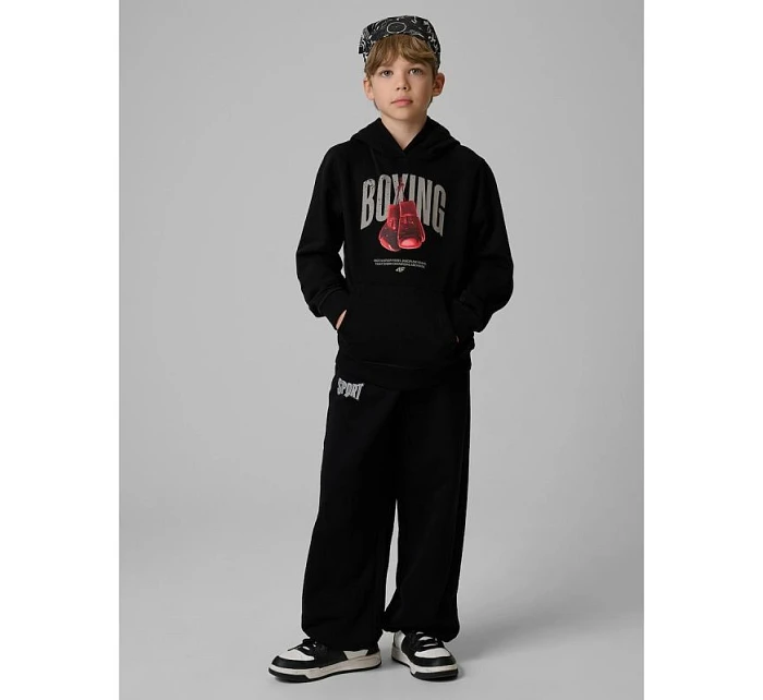 Chlapčenská mikina s kapucňou 4F 4FJRSS26TSWSM2904-20S