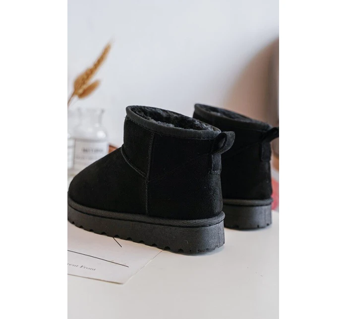 Dětské zimní boty černé model 21639780 - Boto Dětské zimní boty černé model 21639780 - Boto