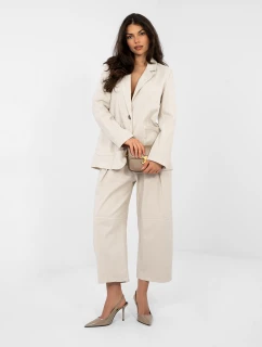 Marynarka IT MA model 21946631 jasny beżowy - FPrice