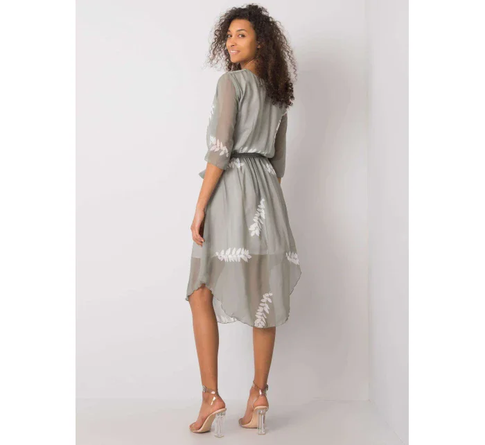 Šaty LK SK 508085.77P sivá