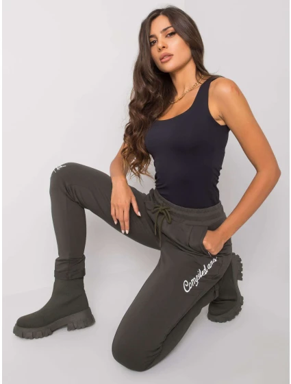 Tepláky RV DR 7076.21 tmavá khaki Tepláky RV DR 7076.21 tmavá khaki