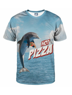Aloha From Deer Hot Pizza T-Shirt TSH AFD070 Blue