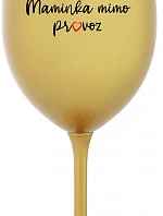 MAMA MIMO OBJEDNÁVKU - zlatý pohár na víno 350 ml