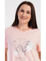 Dámske šaty s krátkym rukávom Butterfly Dámske šaty s krátkym rukávom Butterfly