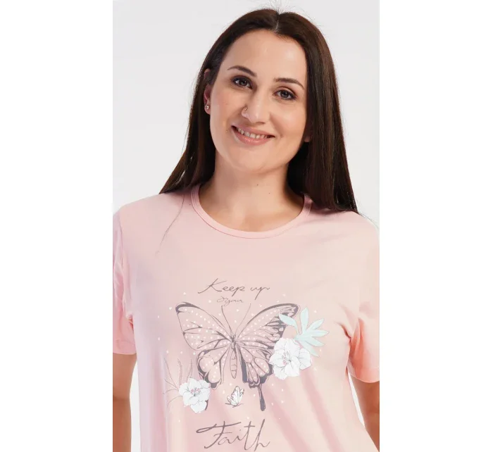 Dámske šaty s krátkym rukávom Butterfly Dámske šaty s krátkym rukávom Butterfly