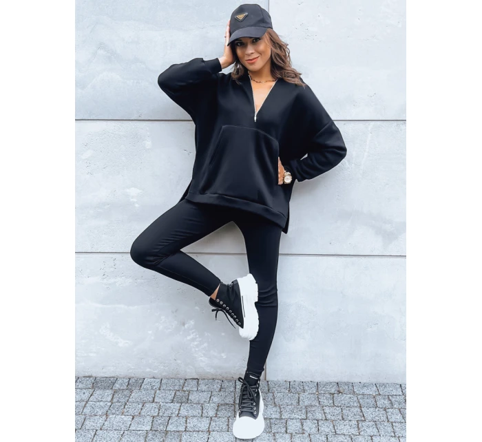 Dámská tepláková souprava DAY černá Dstreet model 21970720 - FashionStreet Dámská tepláková souprava DAY černá Dstreet model 21970720 - FashionStreet