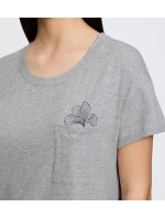 Dámske nočné košele Nočné košele NDK X 02 - GRAY - šedá M034 - TRIUMPH