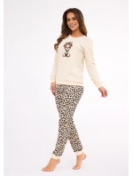Pyžamo model 21236459 Panther long/r S2XL dámské - Cornette