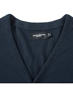Pánský pletený cardigan s výstřihem do V 11. charcoal marl model 22476190 - Russell Athletic Pánský pletený cardigan s výstřihem do V 11. charcoal marl model 22476190 - Russell Athletic