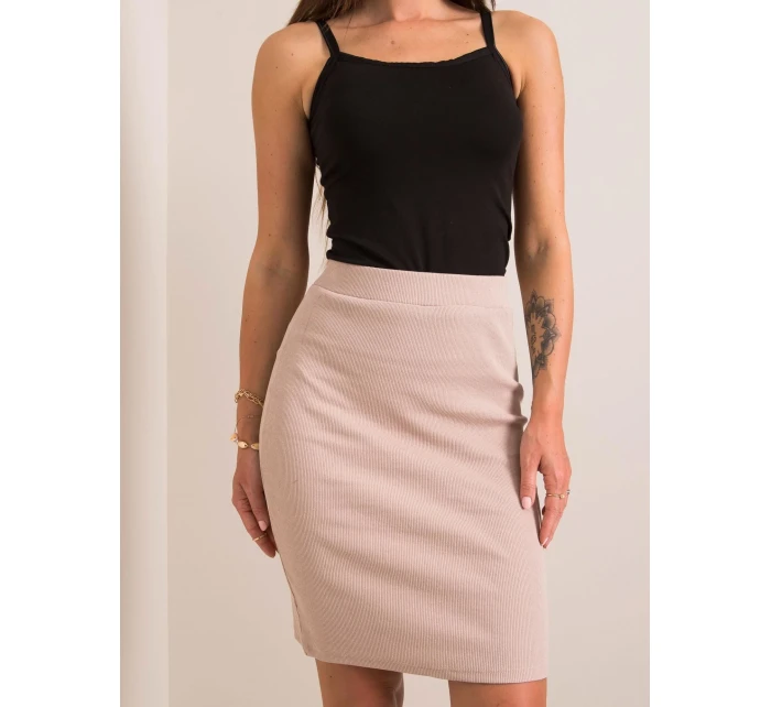 Sukně RV SD model 17399297 béžová - FPrice Sukně RV SD model 17399297 béžová - FPrice