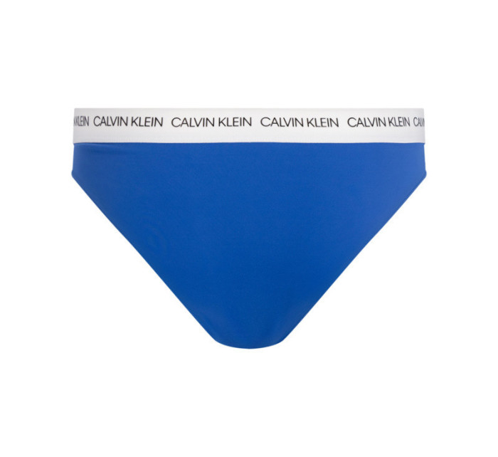 Spodný diel plaviek KW0KW00658-CHQ modrobiela - Calvin Klein