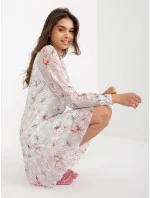 Dámske šaty NU SK 289.88P svetlo šedé - Nuansy