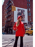 Dámska mikina M696 červená - Made Of Emotion