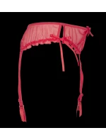 Dámsky podväzkový pás nadrozmernej veľkosti V-8742 Red - Axami