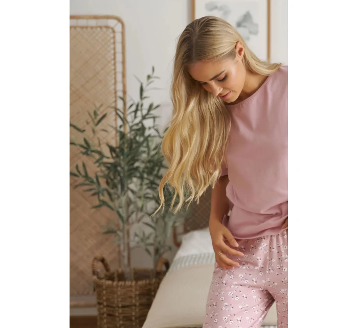 Dámske pyžamo 5324 Kvety sedmokrásky - Doctornap