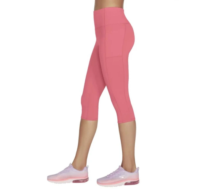 Go Walk Capri Short s vysokým pasem model 21388315 Red XS - Skechers Go Walk Capri Short s vysokým pasem model 21388315 Red XS - Skechers