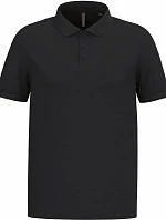 Kariban K 254 Pánske polo tričko z piké 20.K254 čierne