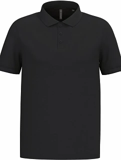 Kariban K 254 Pánske polo tričko z piké 20.K254 čierne
