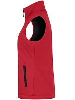 Padded Softshell Vest Women Dámská zateplená softshellová vesta model 22455052 red - Clique Padded Softshell Vest Women Dámská zateplená softshellová vesta model 22455052 red - Clique