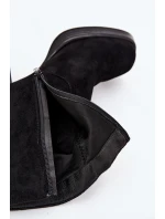 Dámské kotníkové boty na černé model 21744730 - Boto Dámské kotníkové boty na černé model 21744730 - Boto