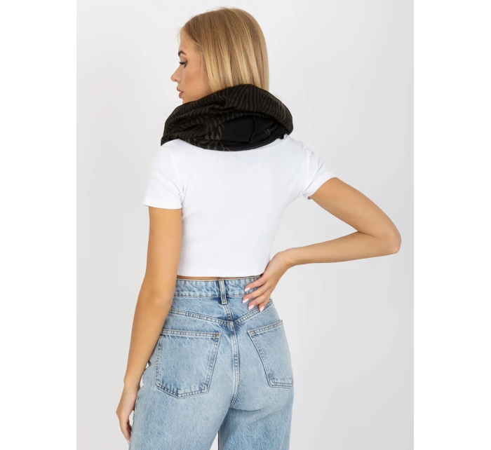 Dámsky tunelový šál AT KM S 6221 khaki