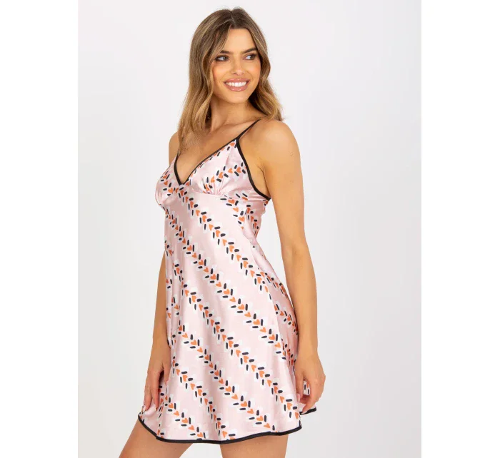 Noční košile BR  4 světle růžová model 17401930 - FPrice