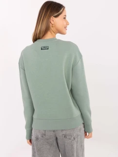 Mikina D10608BC02801A3NO pistáciová