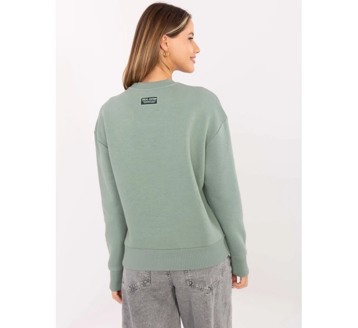 Bluza model 21236052 pistacjowy - FPrice Bluza model 21236052 pistacjowy - FPrice