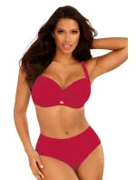 Dámske dvojdielne plavky New Trends 17 S995D1-6 červené - Self
