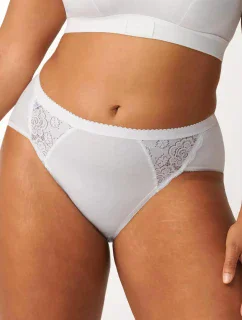 Dámské kalhotky Chic Midi bílé - Sloggi