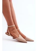 Wiązane Baleriny Eko Zamszowe Z Noskami W Szpic Beżowe Ellesara Wiązane Baleriny Eko Zamszowe Z Noskami W Szpic Beżowe Ellesara