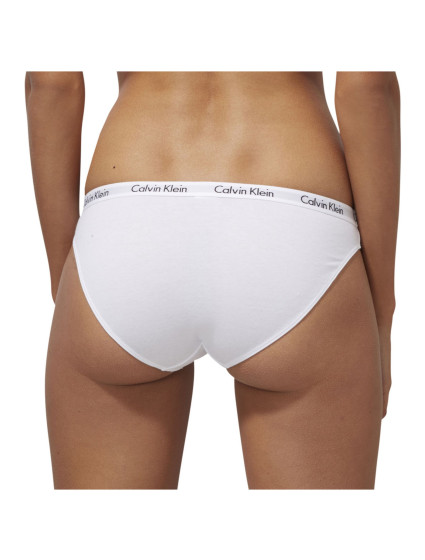 Dámske nohavičky Bikini Briefs Carousel 0000D1618E100 biela - Calvin Klein