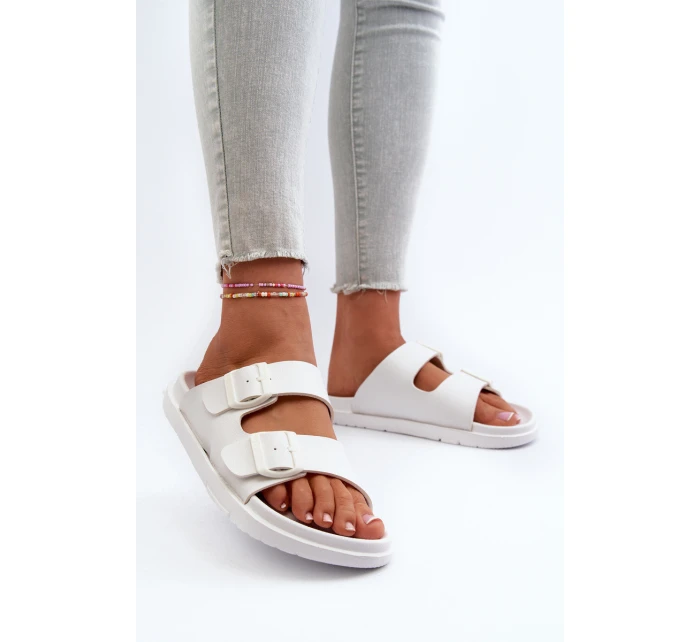 Dámske žabky NN274A751 White - Big Star