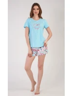 Dámské pyžamo šortky model 18519674 - Vienetta Dámské pyžamo šortky model 18519674 - Vienetta