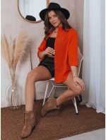 Dámské oranžové tričko SUMMER Dstreet model 21972215 - FashionStreet