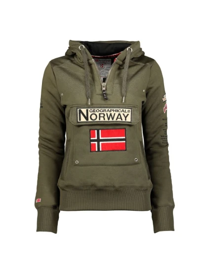 Geographic Norway Gymclass DB 054 M WW2491H/GN-Khaki Mikina