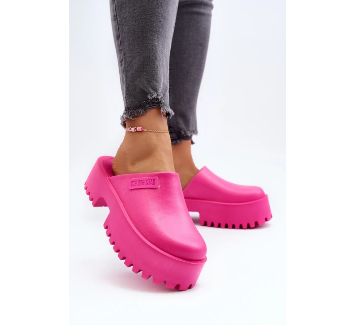 Dámské Žabky Na Masivní Podrážce Big Star model 21649432 - Big Star Shoes Dámské Žabky Na Masivní Podrážce Big Star model 21649432 - Big Star Shoes