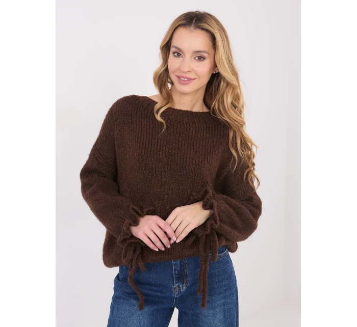Sweter MI SW model 21886027 brązowy - FPrice