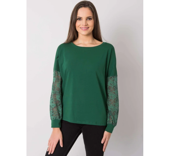 Blúzka RV BZ 7342.03 tmavo zelená Blúzka RV BZ 7342.03 tmavo zelená