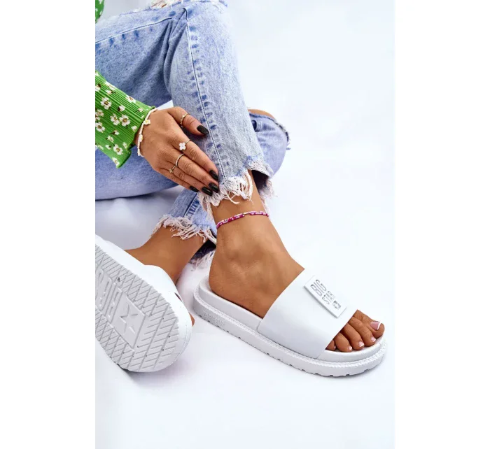 Dámské pantofle Big Star model 19994117 Bílé - Big Star Shoes