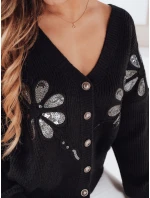Dámský kardigan černý model 21990968 - Dstreet