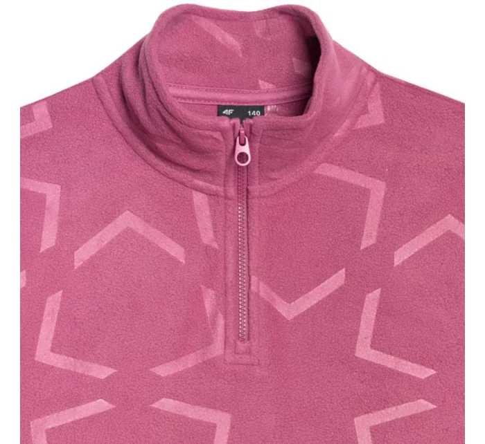 Dívčí fleece tmavě růžový JWAW25TFLE model 21394945 - 4F Dívčí fleece tmavě růžový JWAW25TFLE model 21394945 - 4F