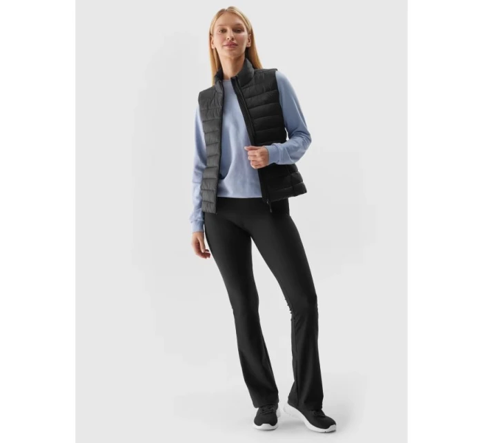 Dámska bunda bez rukávov 4F 4FRSS24TVJAF101-20S z recyklovaného páperia