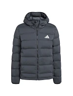 Pánská péřová bunda Stretch Hooded Jacket Black pánské oblečení model 21948282 - ADIDAS Pánská péřová bunda Stretch Hooded Jacket Black pánské oblečení model 21948282 - ADIDAS
