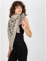 Šátek AT CH šedý model 17967009 - FPrice Šátek AT CH šedý model 17967009 - FPrice