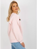 Dámska mikina EM BL 760.01 svetlo ružová - FPrice